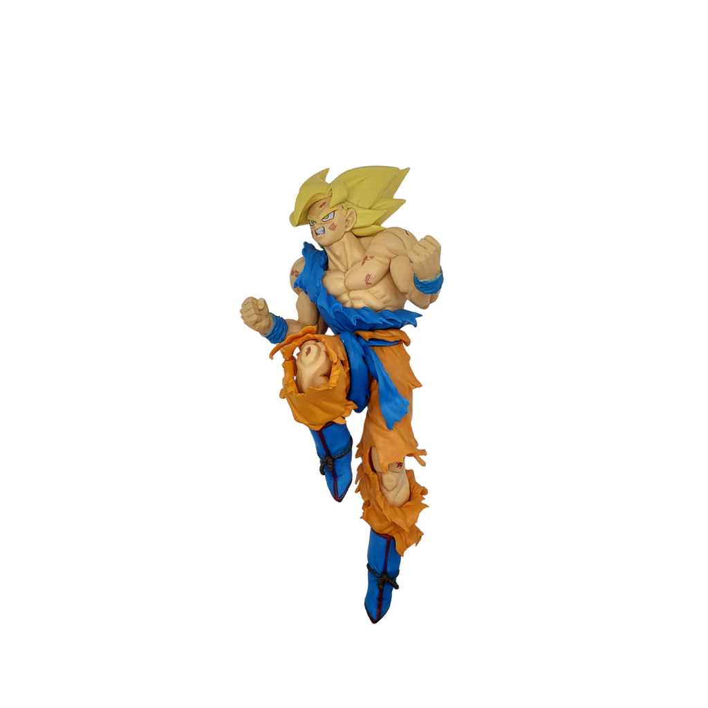 Cuadro Dragon Ball + Figura 3D de Goku